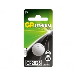 BATTERIA GP CR2025 LITHIUM