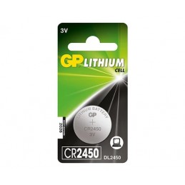 BATTERIA GP CR2450 LITHIUM