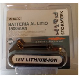 BATTERIA AL LITIO 18V...