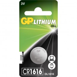 BATTERIA GP CR1616 LITHIUM