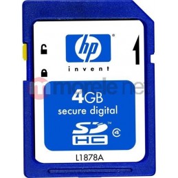 MEMORY CARD HP SD 4GB CLASSE 4