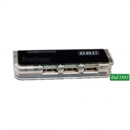 HUB USB 2.0 4 PORTE CON...