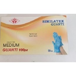 GUANTI SIMILATEX BLU MISURA...