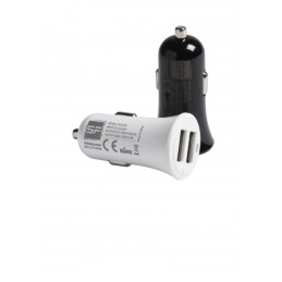 CAR CHARGER 2 USB NERO