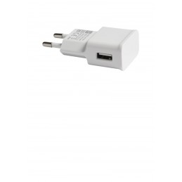 ALIMENTATORE 1 USB BIANCO