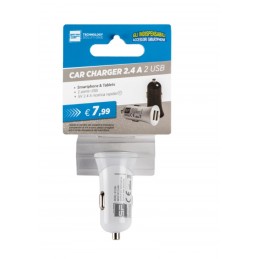 CAR CHARGER 1 USB BIANCO