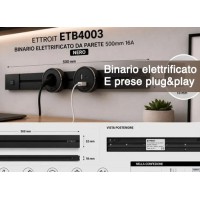 BINARI ELETTRIFICATI E PRESE PLUG&PLAY